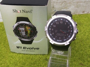 Shot Navi/ショットナビ/W1 Evolve Golf GPS Watch/電源確認済