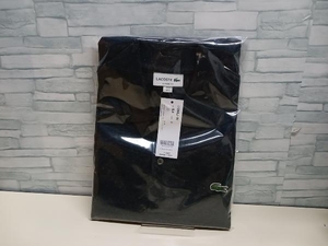 美品 LACOSTE ラコステ L1264LJ-99 定番 半袖ポロシャツ ダークグレー 杢糸 新品タグ付き