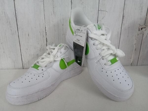 NIKE ナイキ Air Force 1 Low エアフォース1 スニーカー DD8959-112 ホワイト x ライムグリーン 23.5cm 店舗受取可