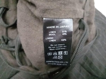 garment reproduction of workers ガーメントリプロダクションワークス 綿パン サイズ2 ブラック ストラップ欠損 店舗受取可_画像5