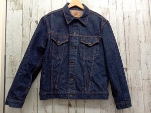 Gジャン ブルー TCB JEANS デニムジャケット　ジージャン 44サイズ