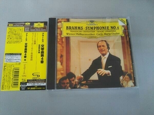 帯あり C.M.ジュリーニ/ウィーン・フィルハーモニー管弦楽団 CD ブラームス:交響曲第4番、悲劇的序曲(SHM-CD)