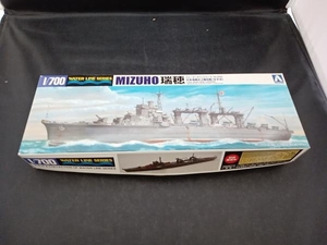 プラモデル アオシマ 日本海軍 水上機母艦 瑞穂 1/700 ウォーターライン No.550