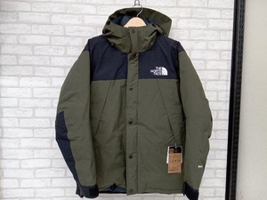 美品 THE NORTH FACE Mountain Down Jacket ND92237 ザノースフェイス ダウンジャケット メンズ ニュートープ カーキ アウトドア Lサイズ