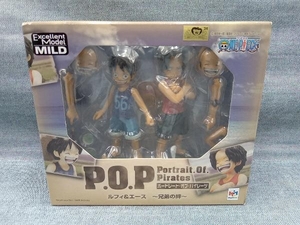 1円スタート メガハウス P.O.P ポートレート・オブ・パイレーツ エクセレントモデル マイルド ワンピース ルフィ & エース 兄弟の絆(150809