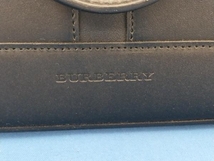 通年 BURBERRY バーバリー ハンドバッグ現状品 レザ ブラック_画像6