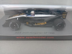 AGS JH25 No.17 Hungarian GP 1990 Gabriele Tarquini （1/43スケール F1 S7222）