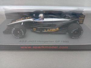 Spark model 1/43 AGS JH25 No.17 Hungarian GP 1990 Gabriele Tarquini