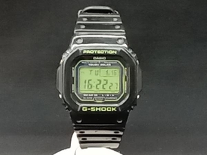 CASIO カシオ G-SHOCK ジーショック GW-M5610B-1 時計 腕時計 デジタル 風防傷 ベルト剥がれ有 電波ソーラー