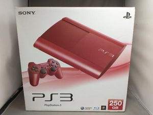 【動作確認済】 PlayStation3:ガーネット・レッド(250GB)(CECH4000BGA)