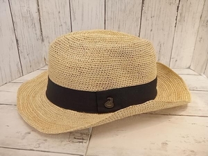 ecua andino hats エクアドル製 パナマハット Lサイズ ストローハット 麦わら帽子