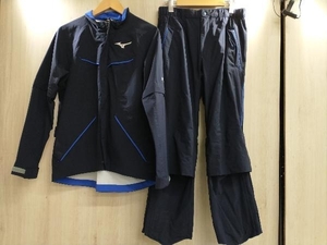 MIZUNO Mizuno rainwear size М navy blue color men's sack attaching 