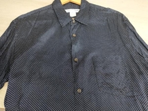 COMME des GARCONS SHIRT S27063 コムデギャルソンシャツ メンズ長袖シャツ S ネイビー ドット ビスコース 店舗受取可_画像2