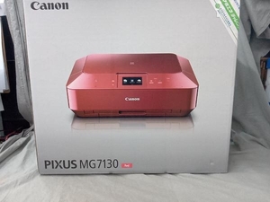 未使用品 未開封品 Canon 8335B022 PIXUS MG7130RD (レッド) インクジェットプリンタ