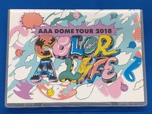 DVD AAA DOME TOUR 2018 COLOR A LIFE_画像1