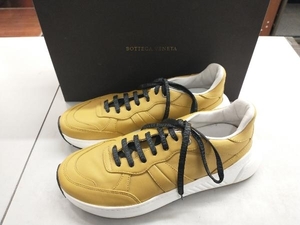 BOTTEGA VENETA SPEEDSTER SNEAKER TENNIS CALF BUTTERSCOTCH ボッテガウ゛ェネタ スピードスタースニーカー 43 565646 VT040 7721