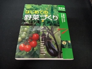 はじめての野菜づくり 主婦の友社