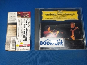 ヘルベルト・フォン・カラヤン/アンネ=ゾフィー・ムター CD メンデルスゾーン&ブルッフ:ヴァイオリン協奏曲(生産限定盤:SHM-CD)