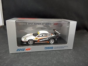 EBBRO 1/43 SUPER GT300 HANKOOK PORSCHE 2012 No.33 WHITE エブロ