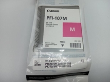 ジャンク Canon PFI-107シリーズ プリンター用インクタンク ブラック イエロー シアン マゼンタ 4色セット iPFシリーズ_画像6