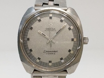 【1円】ジャンク 稼働 OMEGA Seamaster COSMIC オメガ シーマスター コスミック 165022SP-TOOL 105 自動巻き 腕時計 シルバー アンティーク_画像1