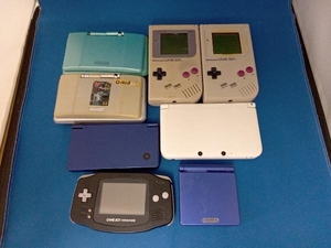 ジャンク 【動作未確認】 ニンテンドー携帯ゲーム機 まとめ売り 8台セット