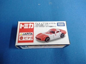 世界の国旗トミカ トヨタ 2000GT カナダ国旗タイプ アピタ ピアゴオリジナル タカラトミー