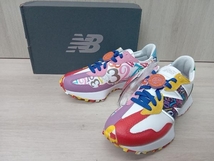 【美品◆タグ・箱付き】new balance ニューバランス MS327FMB FRANCK MULLER コラボ品 スニーカー サイズ25cm マルチカラー カラフル_画像1