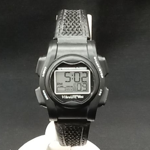 VibraLITE Mini バイブラライト ミニ デジタル 黒ベルト 時計 腕時計 クォーツの画像1