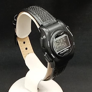 VibraLITE Mini バイブラライト ミニ デジタル 黒ベルト 時計 腕時計 クォーツの画像3