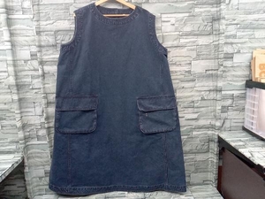 45R|45RPM four ti five a-rupi- M / Nico Duck. horse jumper skirt | indigo |70850143 no sleeve One-piece 