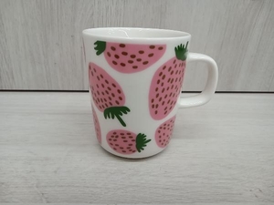 marimekko マリメッコ マグカップ アジア限定 いちご柄