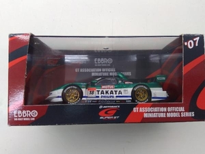 EBBRO 1/43 SUPER GT 500 TAKATA DOME NSX 2007 No.18 GREEN エブロ