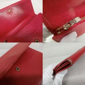 LOUIS VUITTON ルイ・ヴィトン エピ ポルトモネクレディ MI1911 M63577 財布の画像8