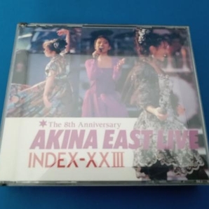 ジャンク 中森明菜 CD AKINA EAST LIVE =INDEX-ⅩⅩⅢ=(2GOLD CD)の画像1