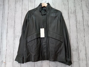 【タグ付き】LIDNM リドム レザージャケット Im23ss04432 ヤギ革 アッシュグレー系 Ｍ 店舗受取可