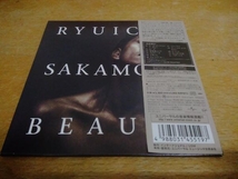 帯あり 坂本龍一 CD Beauty ビューティ(紙ジャケット仕様)(SHM-CD)　UICW-10029_画像2