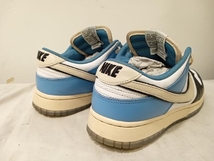 NIKE BY YOU スニーカー DC6718-991 DUNK LOW UNLOCKED 27cm ホワイト ブルー ナイキ ダンクロー 店舗受取可_画像3