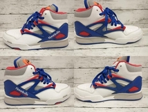 Reebok PUMP OMNI ZONE Ⅱ リーボック ポンプ オムニゾーン　スニーカー　H01315　28cm ホワイト×ブルー_画像6