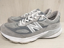 new balance M990GL6 USA製 スニーカー 本革 レザー メッシュ ニューバランス メンズ 28.5cm シューズ 靴 グレー 店舗受取可_画像3