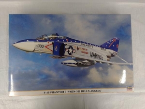 プラモデル ハセガワ 1/48 F-4S ファントムII VMFA-321 ヘルスエンジェルス