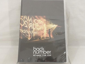 【back number】 DVD; NO MAGIC TOUR 2019 at 大阪城ホール(通常版)