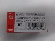 トミカ No.102 オフロードダンプ 赤箱 ロゴ赤字 中国製 トミー_画像2