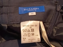 BLUE LABEL CRESTBRIDGE ブルーレーベル クレストブリッジ ワイドパンツ パンツ 紺色 Мサイズ 人気_画像3