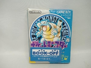 【動作確認済】説明書なし ポケットモンスター(青)　ゲームボーイソフト