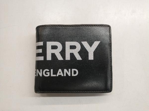 BURBERRY LONDON ENGLAND BI-FOLD WALLET 8014062 バーバリー 二つ折り財布 ブラック 店舗受取可