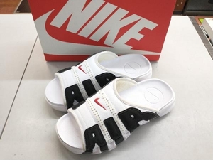 NIKE AIR MORE UPTEMPO SLIDE WHITE/VARSITY RED-BLACK ナイキ エアモアアップテンポスライド サンダル 29cm ホワイト FB7818-100