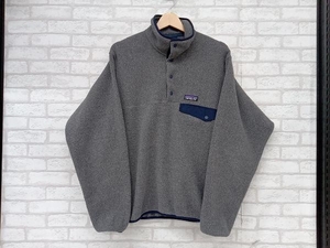 Patagonia Synchilla Snap-T Pullover 25580FA19 パタゴニア シンチラ スナップ プルオーバー フリース アノラック グレー メンズ XS