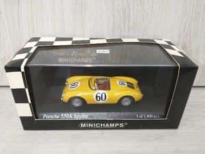 MINICHAMPS 1/43 ポルシェ550A Spyder #60 24h Le mans 1957