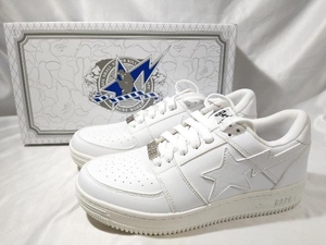 [ с биркой ]A BATHING APE/ BAPE STA 20TH / Triple белый / спортивные туфли /a* Bay sing* Ape / Bape Star /27.5cm